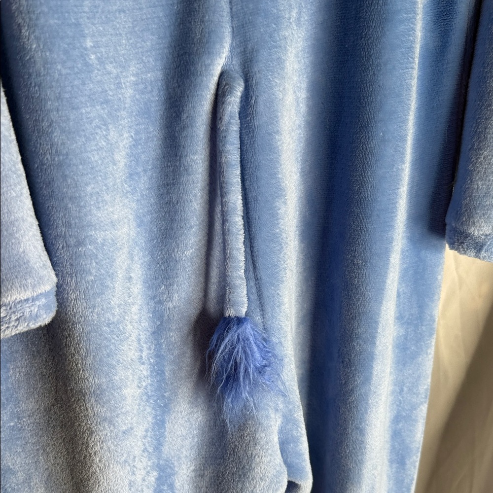 Blue Hippo Hooded Onesie - Picture 4 of 4